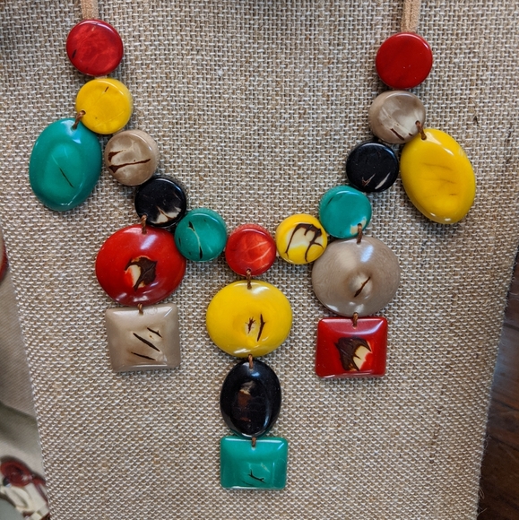 Tagua Nut Jewelry - Beautiful handmade Tagua Nut necklace